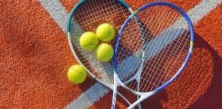 hold a racket