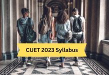 CUET 2023 Syllabus